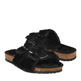 CHANCLAS PARA DAMA STYLO 7842 TEXTIL NEGRO