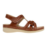 SANDALIAS DAMA STYLO 3100 SIMIPIEL CAFÉ