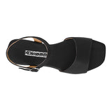 SANDALIAS DAMA STYLO 5003 SIMIPIEL NEGRO