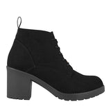 BOTINES DAMA STYLO DZ-509 SUEDE NEGRO