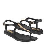 SANDALIAS DAMA STYLO NY2512 SIMIPIEL NEGRO