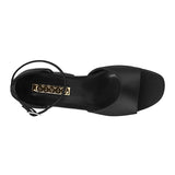 SANDALIAS DAMA STYLO 8202 TEXTIL NEGRO