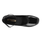 TACONES DAMA STYLO 8030 CHAROL NEGRO