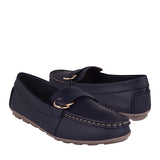 MOCASINES DAMA STYLO 3416 PIEL AZUL