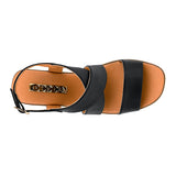 SANDALIAS DAMA STYLO 5754 SIMIPIEL NEGRO