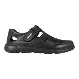 HUARACHES CABALLERO MERANO 42051 PIEL NEGRO