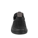 HUARACHES CABALLERO MERANO 42051 PIEL NEGRO