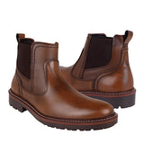 BOTINES CABALLERO STYLO H02741 PIEL CAFÉ