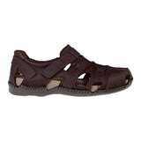 HUARACHES CABALLERO LOBO SOLO 6597 PIEL CAFÉ