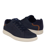 TENIS CABALLERO FLEXI 401216 PIEL AZUL