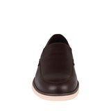 MOCASINES CASUALES HOMBRE FLEXI 406703 PIEL CAFÉ OSCURO