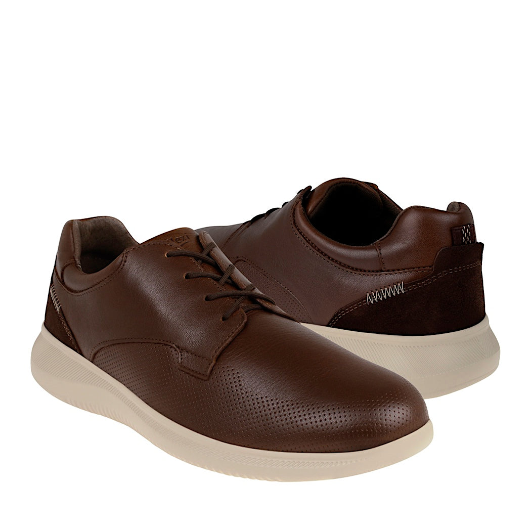ZAPATOS CASUALES CABALLERO FLEXI 413004 PIEL CAFÉ Café 26