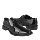 ZAPATOS CABALLERO STYLO 8019 CHAROL NEGRO