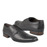 ZAPATOS CASUALES STYLO 65-PS PIEL NEGRO