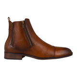 BOTINES CABALLERO STYLO 1110 PIEL CAFÉ