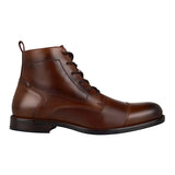 BOTINES CASUALES CABALLERO STYLO 1402-1 PIEL CAFÉ