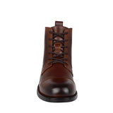 BOTINES CASUALES CABALLERO STYLO 1402-1 PIEL CAFÉ