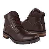 BOTINES CABALLERO STYLO 872 PIEL CAFÉ