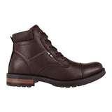 BOTINES CABALLERO STYLO 872 PIEL CAFÉ