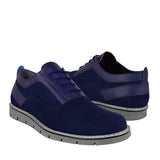 ZAPATOS CASUALES CABALLERO STYLO 3100 SUEDE AZUL