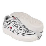 TENIS CABALLERO STYLO 02010 SIMIPIEL BLANCO