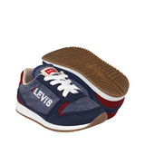 TENIS CASUALES NIÑO LEVI´S 0406530022 SIMIPIEL AZUL