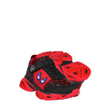 TENIS CASUALES NIÑO CLASBEN SPIDER SIMIPIEL ROJO