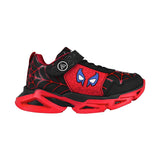 TENIS NIÑO CASUALES CLASBEN SPIDER SIMIPIEL ROJO