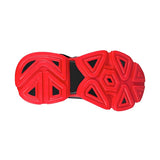 TENIS NIÑO CASUALES CLASBEN SPIDER SIMIPIEL ROJO