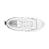 TENIS CASUALES DAMA CLASBEN SWAROVSKI SIMIPIEL BLANCO