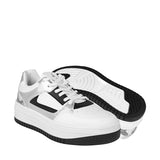 TENIS CASUALES DAMA CLASBEN CAMELIA SIMIPIEL BLANCO/NEGRO