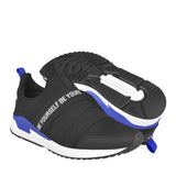 TENIS CASUALES PARA CABALLERO WHAT´S 172658 NEGRO AZUL REY