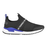 TENIS CASUALES PARA CABALLERO WHAT´S 172658 NEGRO AZUL REY