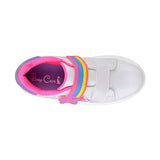 TENIS CASUALES NIÑA BABY CATS 224078 SIMIPIEL BCO