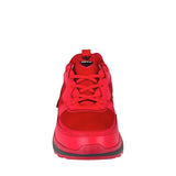 TENIS CASUALES HOMBRE WHAT´S UP 324738 TEXTIL ROJO