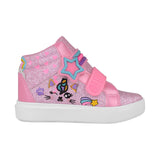 TENIS NIÑA BABY CATS 626242 GLITTER ROSA