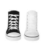 DUO PACK DE TENIS DAMA STYLO 870 TEXTIL BLANCO/NEGRO