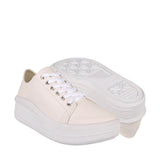 TENIS DAMA STYLO 16459 SIMIPIEL BEIGE