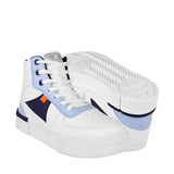 TENIS CASUALES CABALLERO STYLO 16883 SIMIPIEL BLANCO