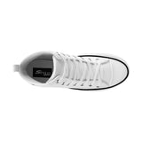 TENIS CASUALES DAMA STYLO 18070 SIMIPIEL BLANCO