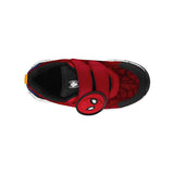 TENIS CASUALES NIÑO SPIDER MAN 73735 TEXTIL ROJO