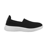 TENIS CASUALES DAMA FLEXI 104905 TEXTIL NEGRO