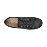 Tenis urbanos Stylo para mujer suede negro 16043