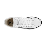 TENIS CASUALES DAMA PERUGIA 40912 TEXTIL BLANCO