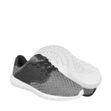 Tenis casuales Charly para mujer textil gris lila 1042002