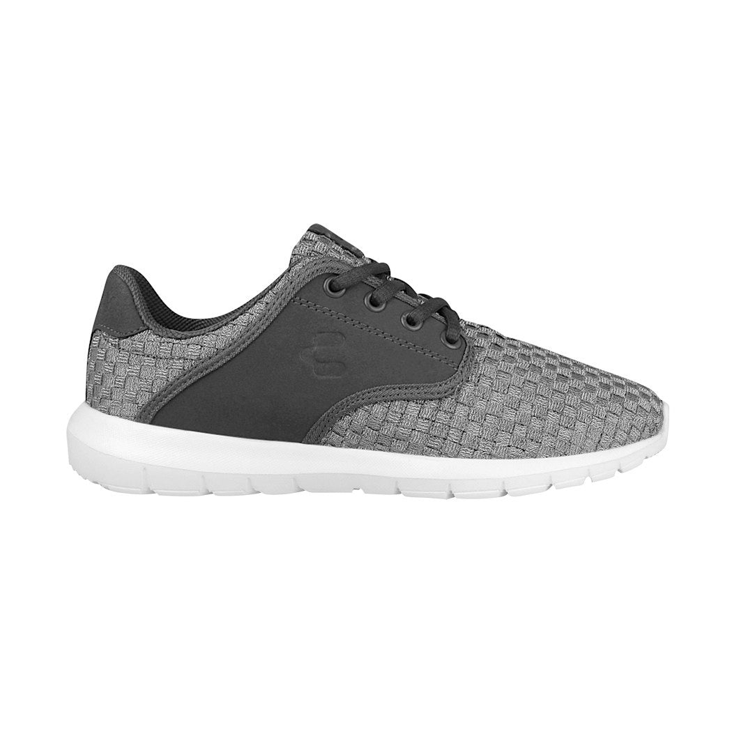 Tenis casuales Charly para mujer textil gris lila 1042002