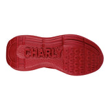 TENIS CABALLERO CHARLY 1086450004 TEXTIL ROJO