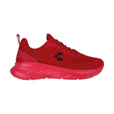 TENIS JOVEN CHARLY 1086780002 TEXTIL ROJO