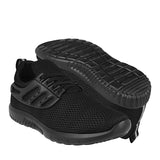 TENIS CASUALES HOMBRE STYLO 5203 TEXTIL NEGRO