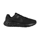 TENIS NIKE REVOLUTION JOVEN DD1096001 TEXTIL NEGRO